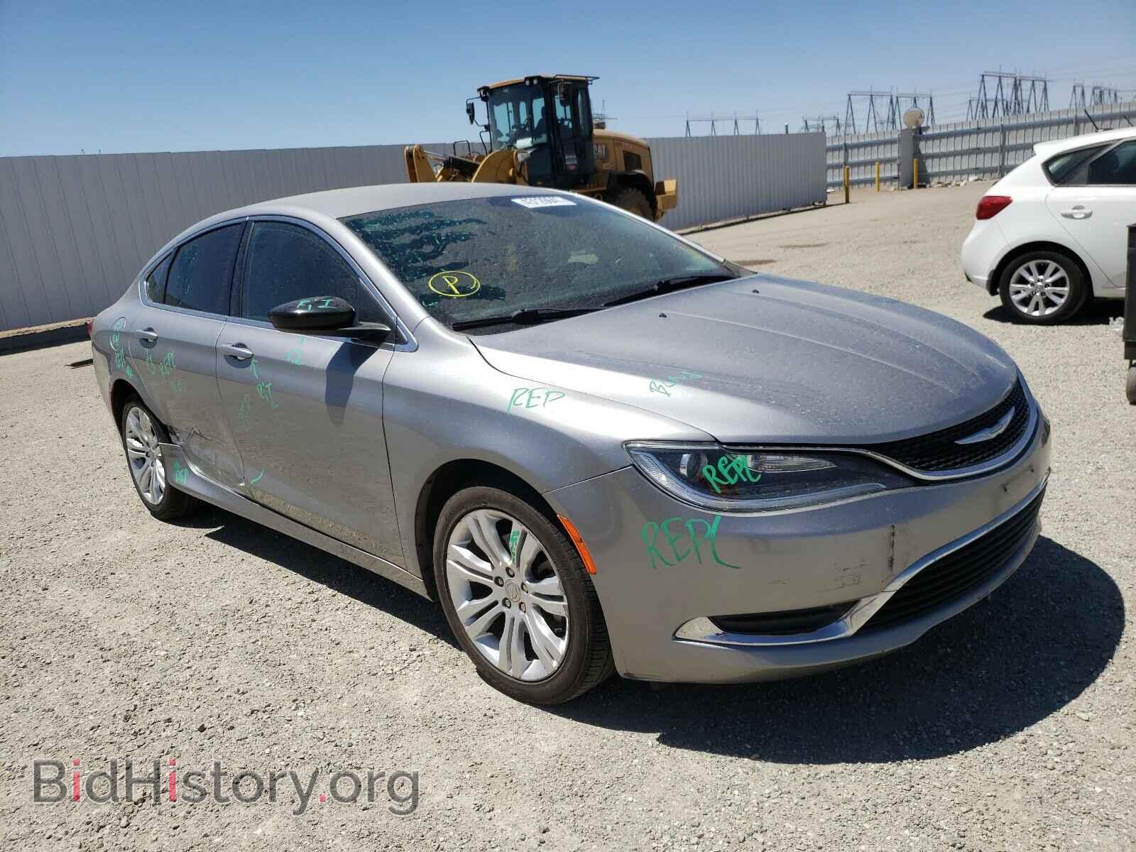 Photo 1C3CCCAB6FN568470 - CHRYSLER 200 2015