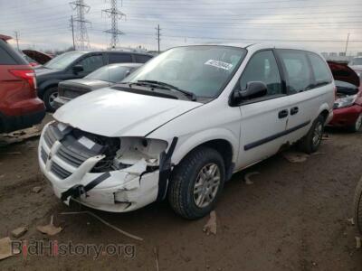 2006 Dodge CARAVAN SE, white — VIN 1D4GP24E06B636719, Copart