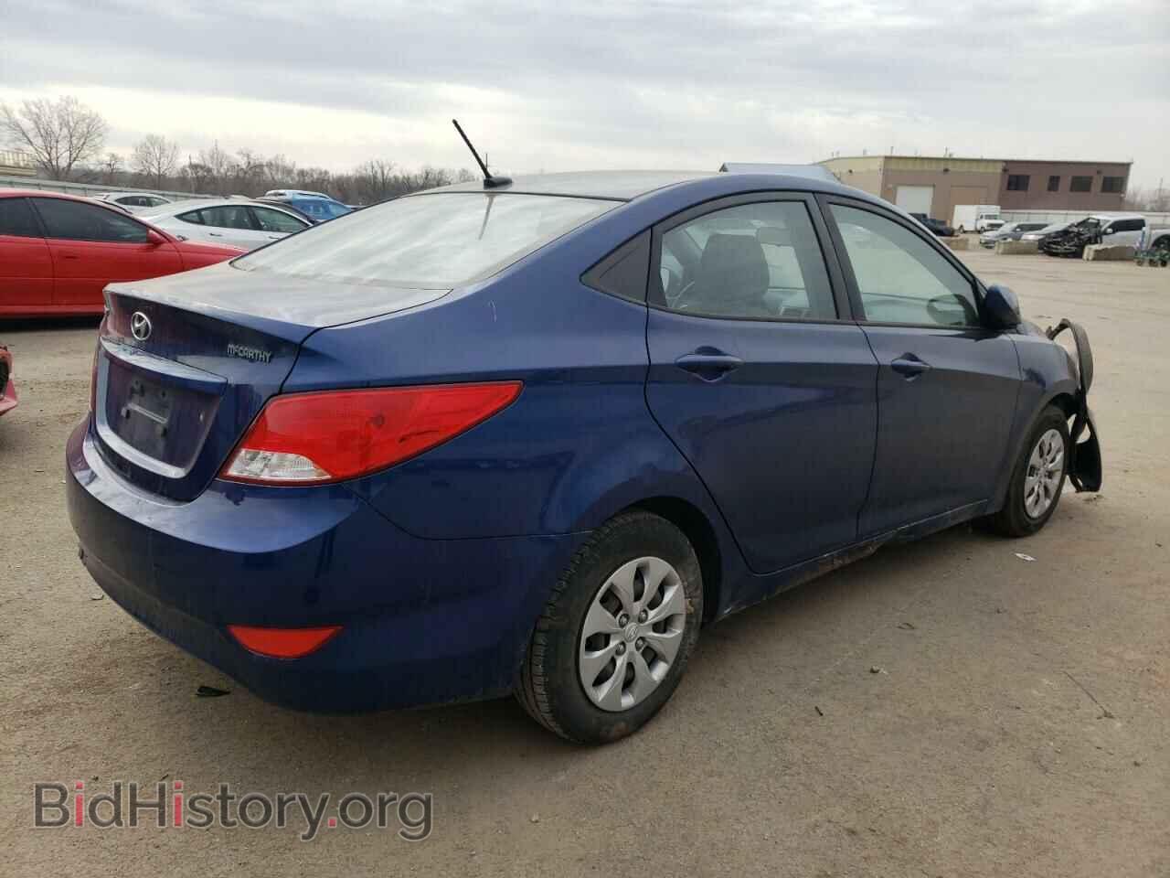 2016 HYUNDAI ACCENT - VIN: KMHCT4AE7GU120835 - Фото 3