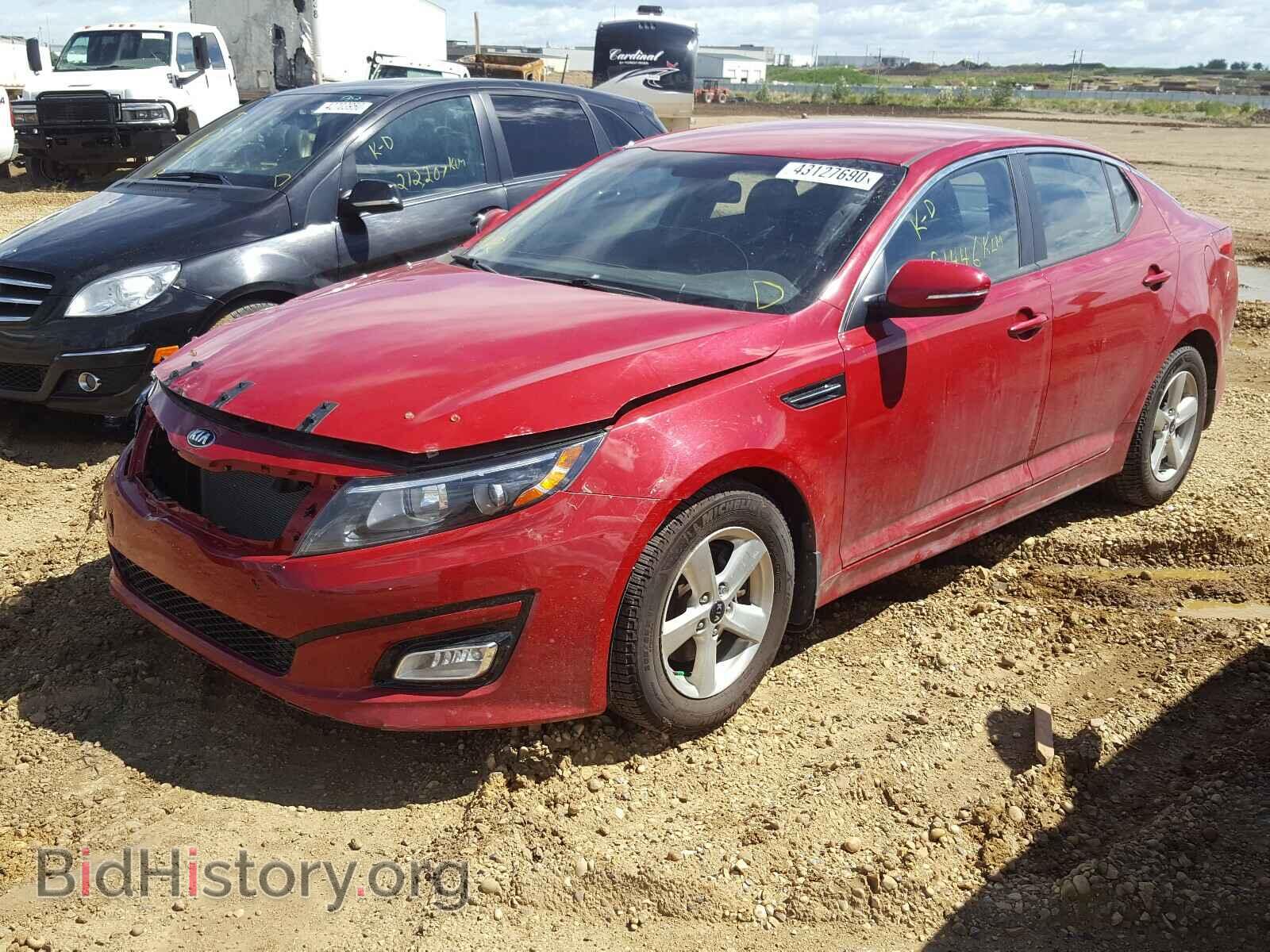 2014 KIA OPTIMA - VIN: KNAGM4A72E5450083 - Фото 2
