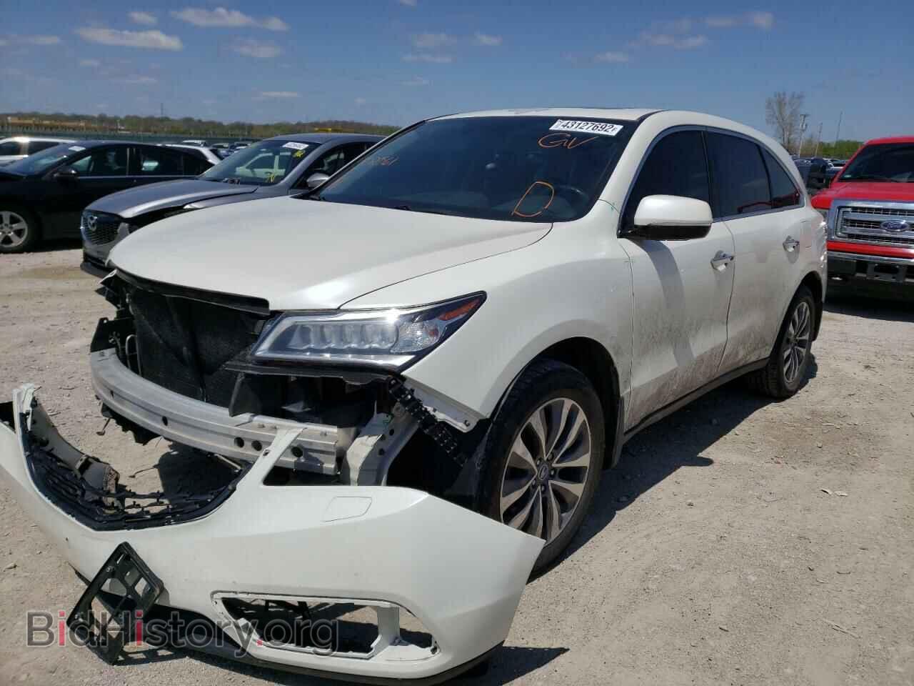 2014 ACURA MDX - VIN: 5FRYD4H4XEB502561 - Фото 2