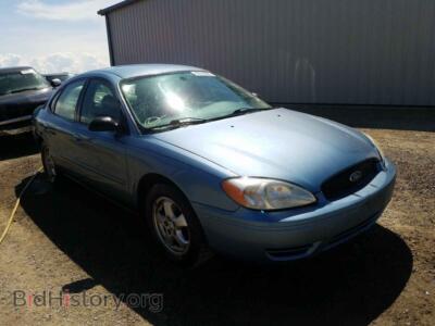 2007 Ford TAURUS Taurus SE, синий — VIN 1FAFP53U67A139206, Copart