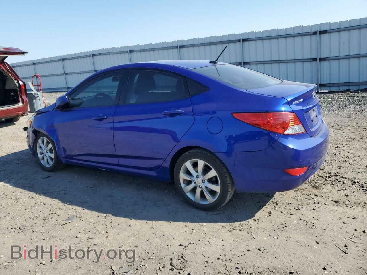 2014 HYUNDAI ACCENT - VIN: KMHCU4AE9EU737499 - Фото 2