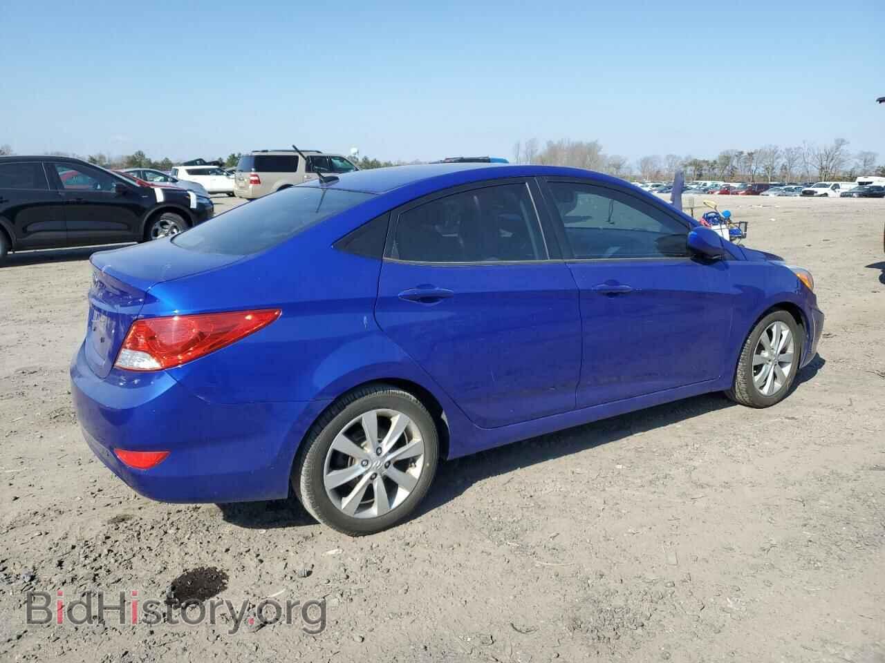 2014 HYUNDAI ACCENT - VIN: KMHCU4AE9EU737499 - Фото 3