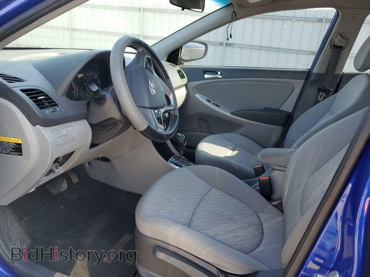 2014 HYUNDAI ACCENT - VIN: KMHCU4AE9EU737499 - Фото 7