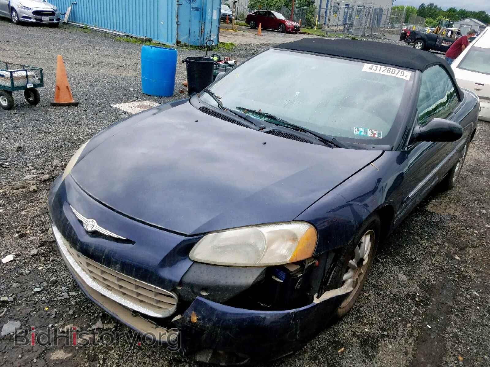 2001 CHRYSLER SEBRING - VIN: 1C3EL55U61N557722 - Фото 2