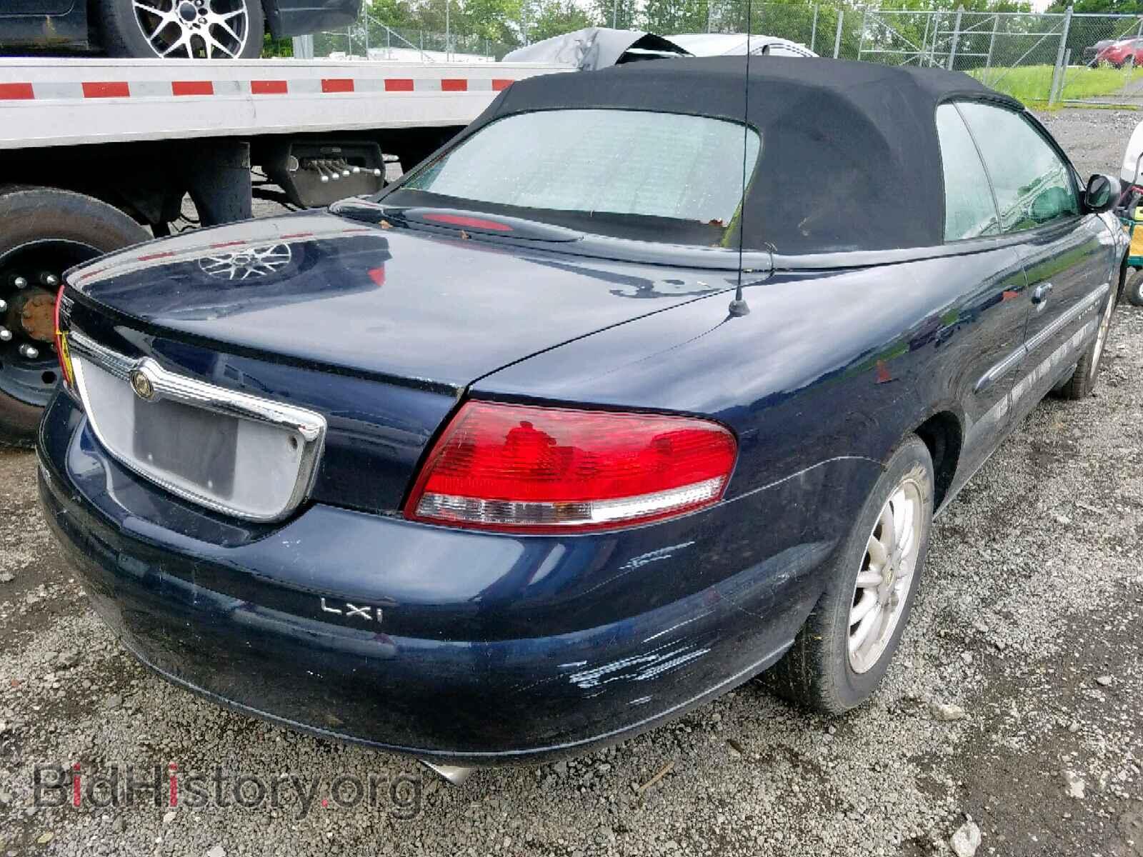 2001 CHRYSLER SEBRING - VIN: 1C3EL55U61N557722 - Фото 4
