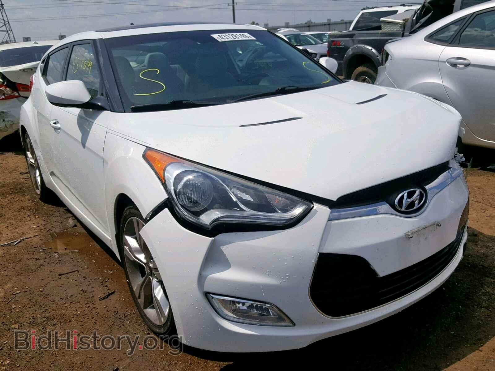 Photo KMHTC6ADXDU092981 - HYUNDAI VELOSTER 2013