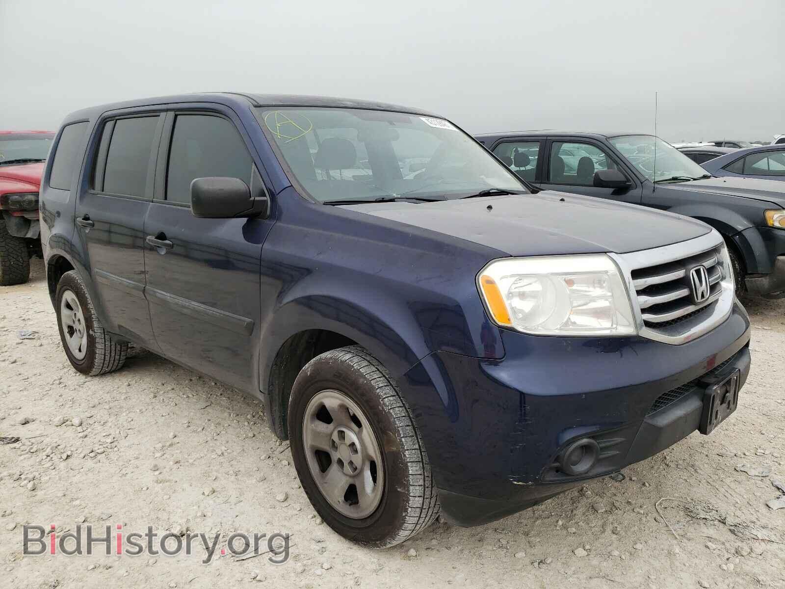 Фотография 5FNYF3H23DB008299 - HONDA PILOT 2013