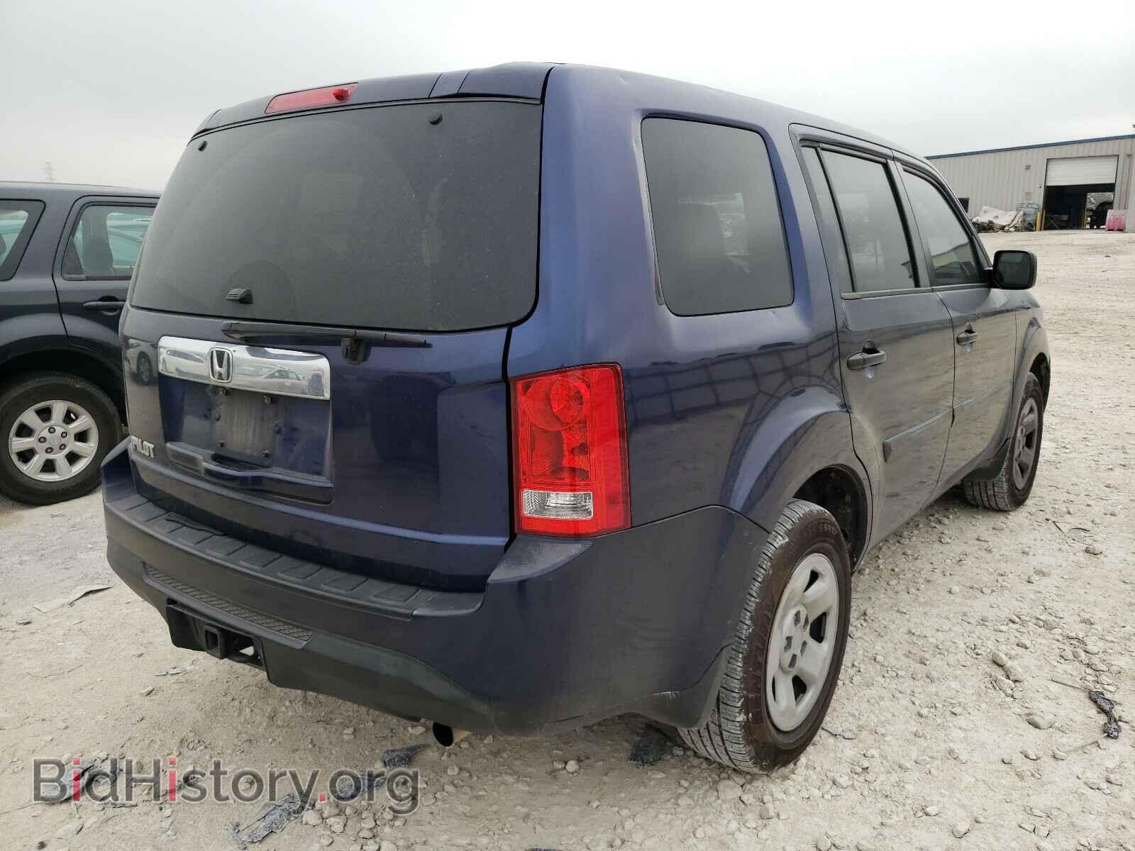 2013 HONDA PILOT - VIN: 5FNYF3H23DB008299 - Фото 4