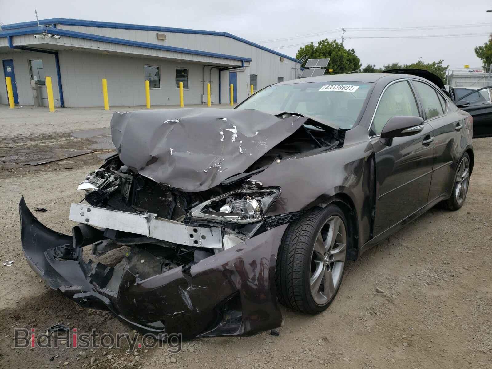 2012 LEXUS IS - VIN: JTHBF5C23C5164740 - Фото 2