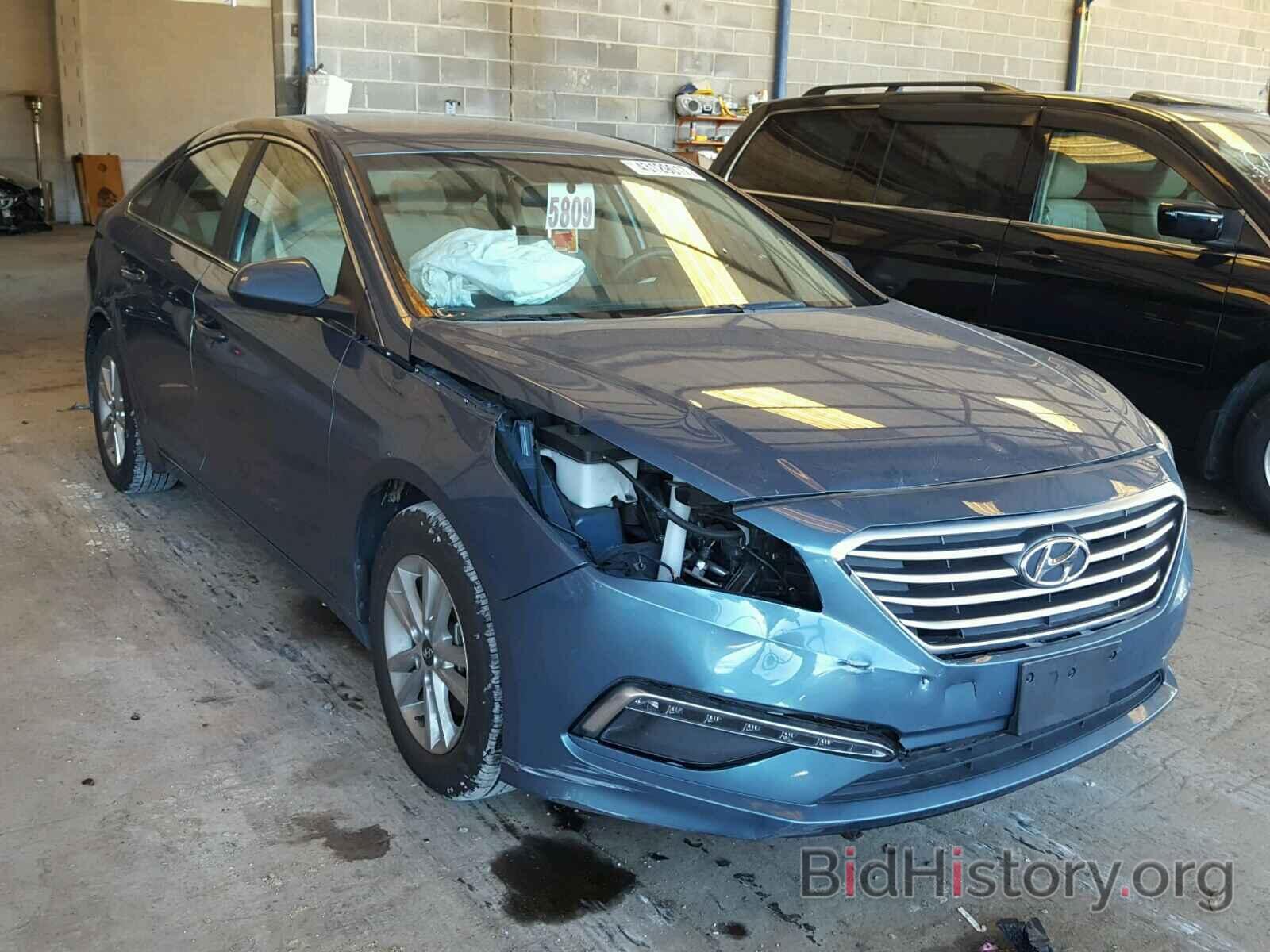 Фотография 5NPE24AF8FH041398 - HYUNDAI SONATA 2015