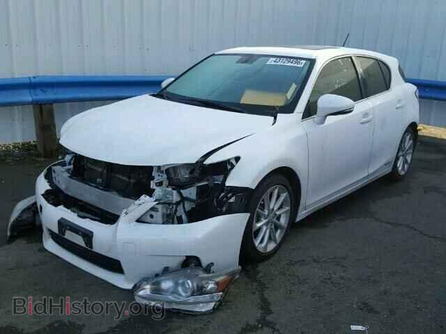 2011 LEXUS CT 200 - VIN: JTHKD5BH0B2038993 - Фото 2