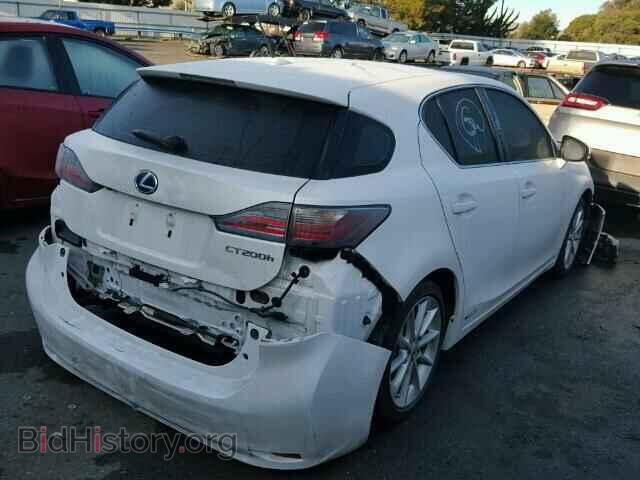 2011 LEXUS CT 200 - VIN: JTHKD5BH0B2038993 - Фото 4