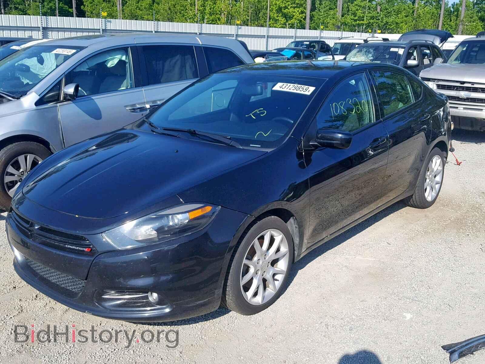 2013 DODGE DART - VIN: 1C3CDFBH8DD153039 - Фото 2