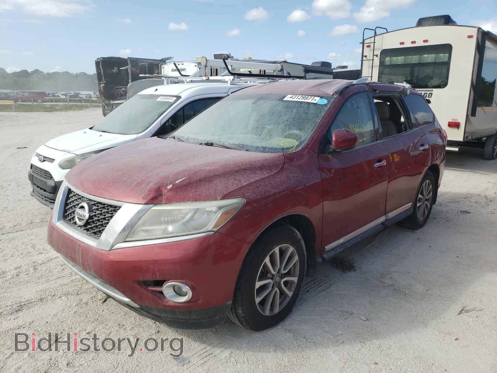2014 NISSAN PATHFINDER - VIN: 5N1AR2MN6EC726121 - Фото 2