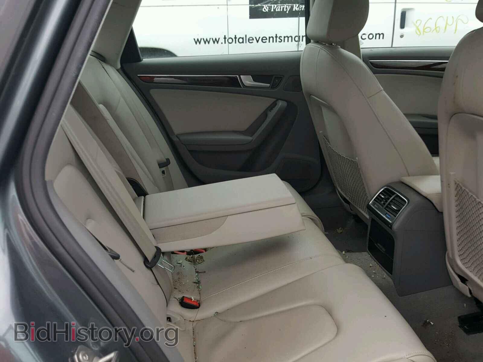 2012 AUDI A4 - VIN: WAUWFAFLXCA008425 - Фото 6