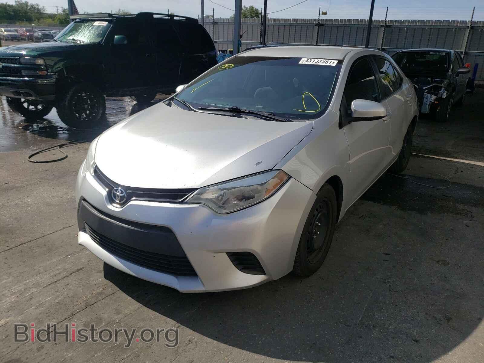 2014 TOYOTA COROLLA - VIN: 2T1BURHE6EC043272 - Фото 2