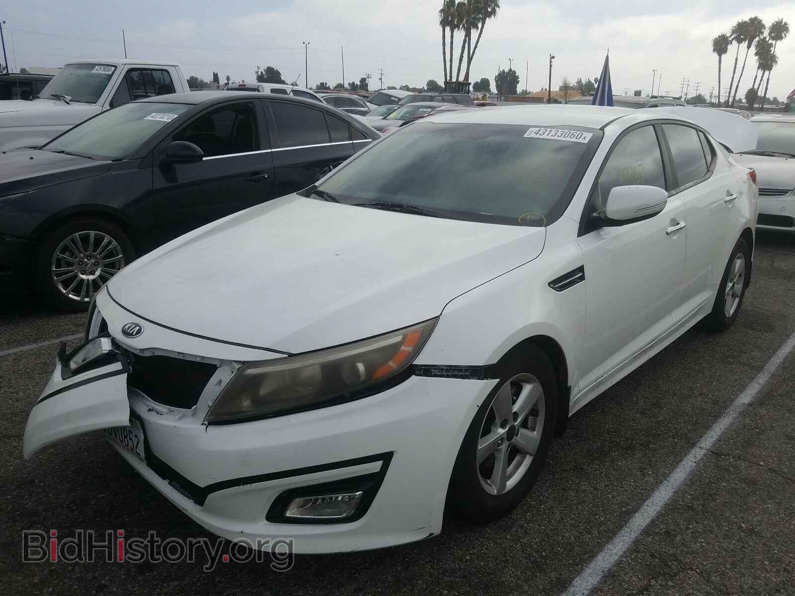 2015 KIA OPTIMA - VIN: KNAGM4A74F5572865 - Photo 2