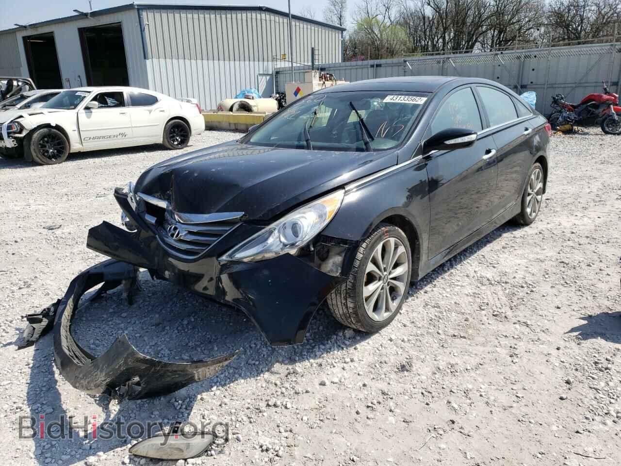 2014 HYUNDAI SONATA - VIN: 5NPEC4AB5EH854724 - Фото 2