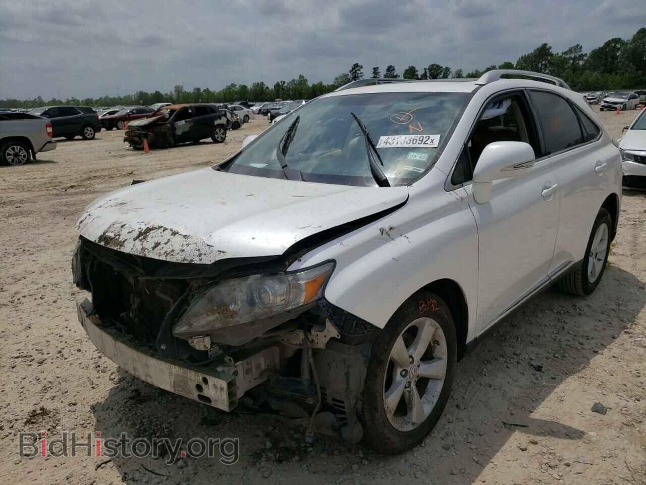 2011 LEXUS RX350 - VIN: 2T2BK1BA4BC107667 - Фото 2