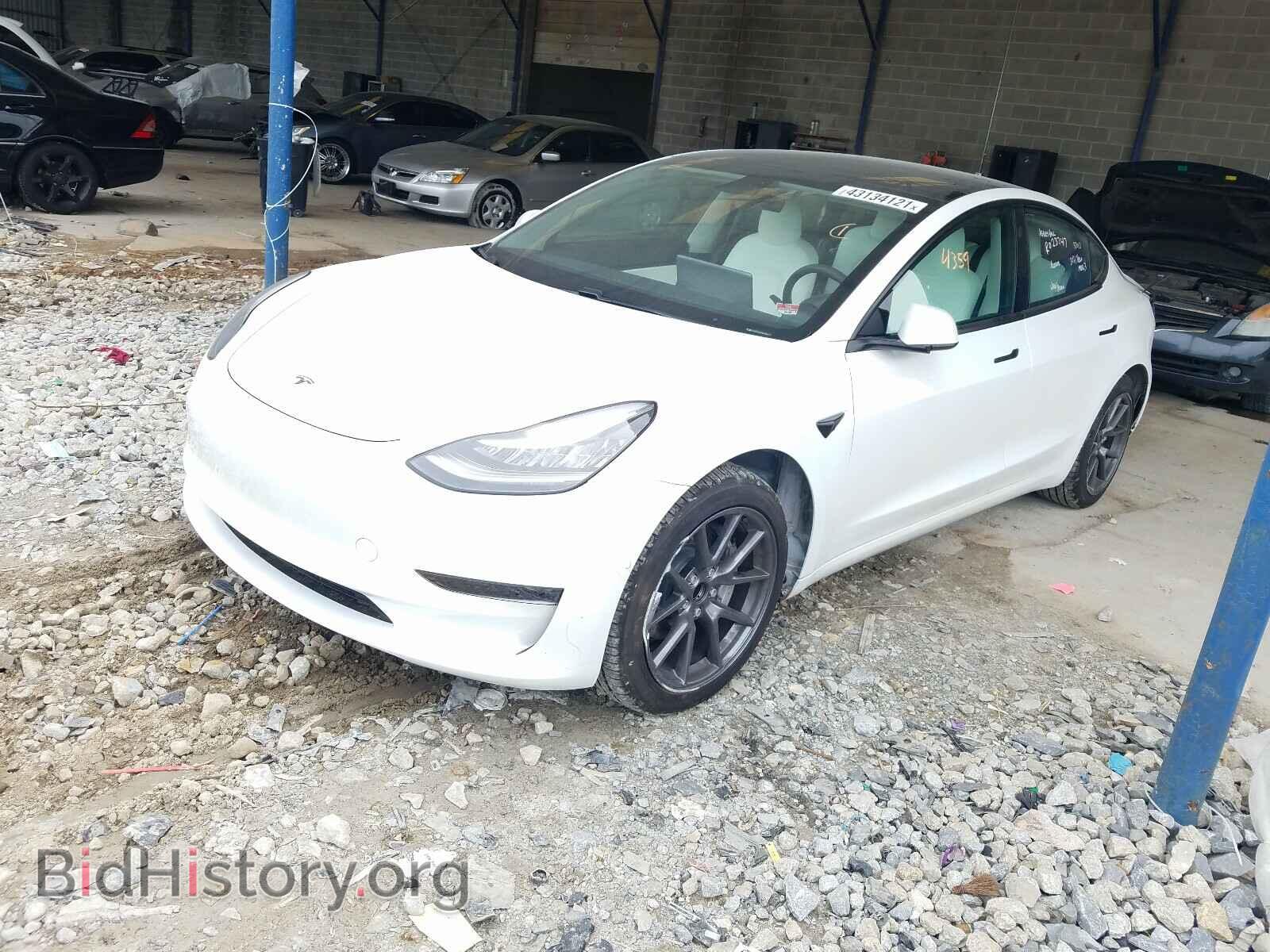 2021 TESLA MODEL 3 - VIN: 5YJ3E1EA9MF853784 - Photo 2