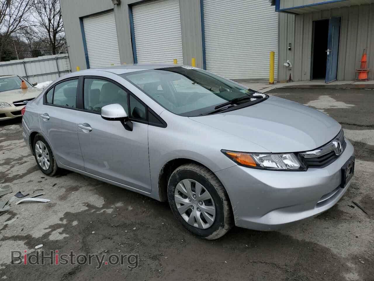 2012 HONDA CIVIC - VIN: 2HGFB2F57CH589925 - Фото 4