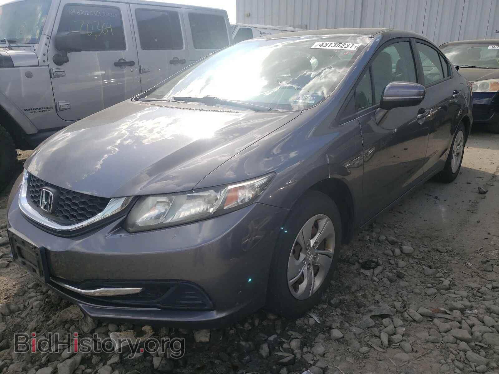 2014 HONDA CIVIC - VIN: 19XFB2F5XEE201969 - Фото 2