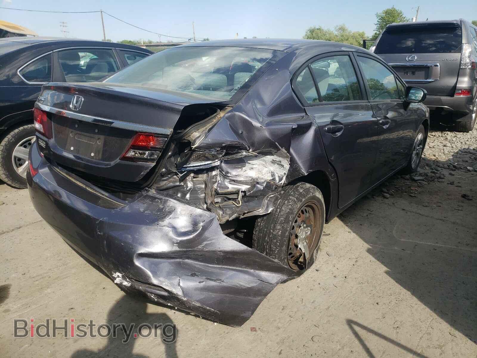 2014 HONDA CIVIC - VIN: 19XFB2F5XEE201969 - Фото 4
