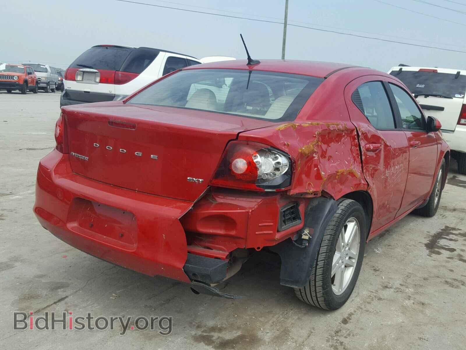2012 DODGE AVENGER - VIN: 1C3CDZCB9CN314311 - Фото 4