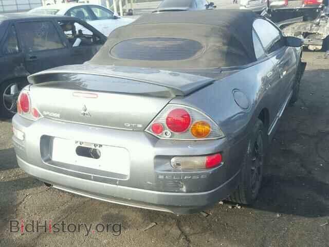 2003 MITSUBISHI ECLIPSE - VIN: 4A3AE75H63E018889 - Фото 4