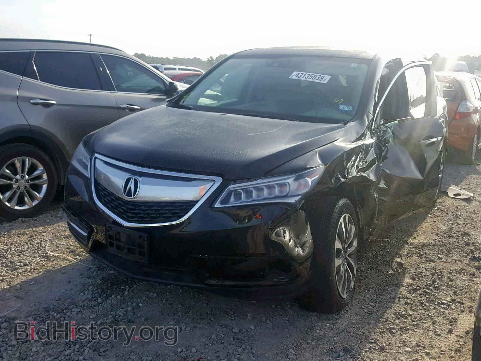 2014 ACURA MDX - VIN: 5FRYD3H47EB017305 - Фото 2