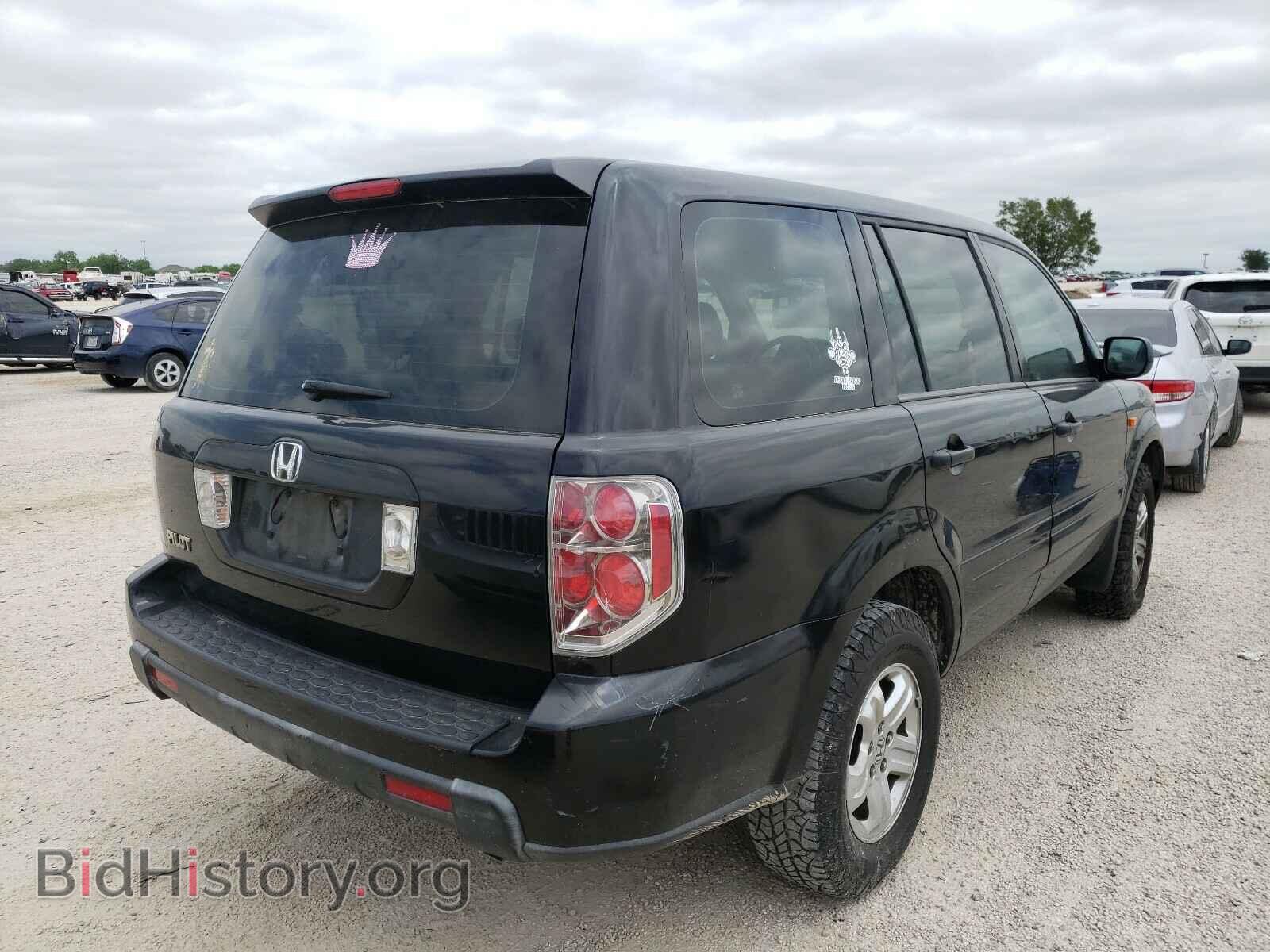 2007 HONDA PILOT - VIN: 5FNYF28177B031204 - Фото 4