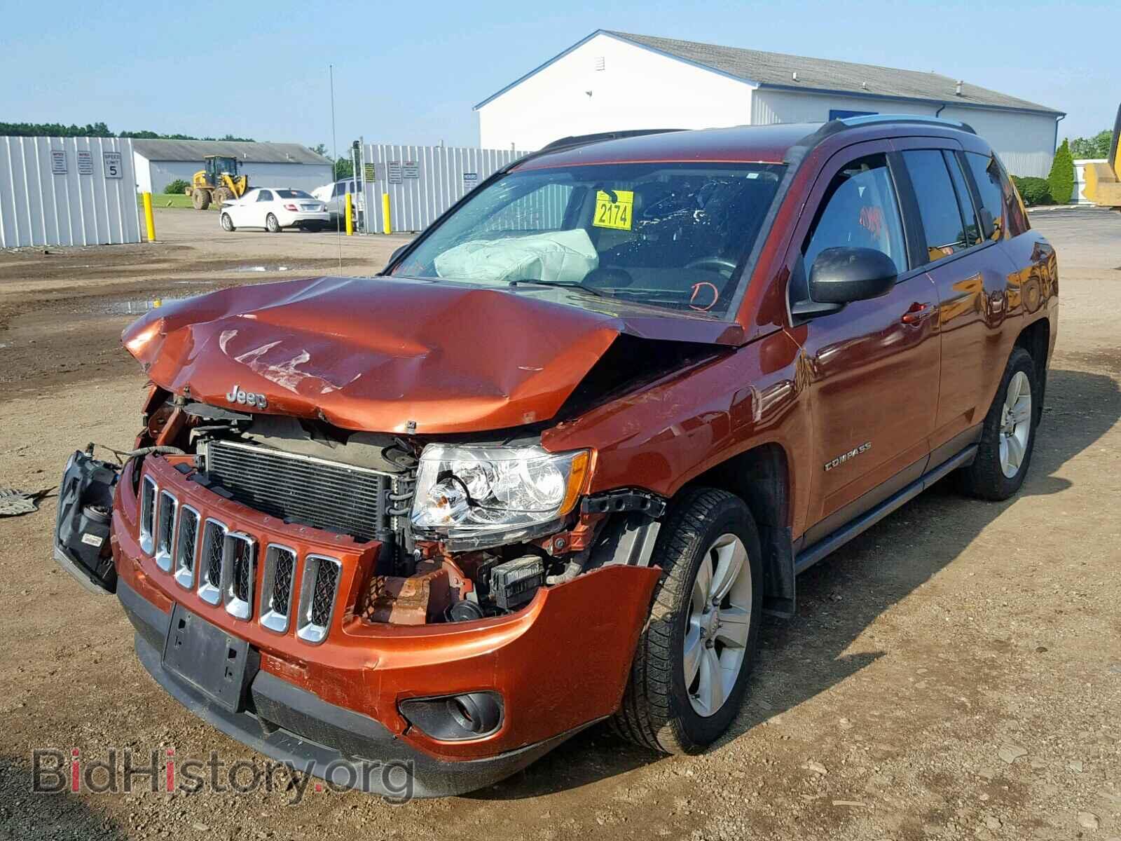 2012 JEEP COMPASS LA - VIN: 1C4NJDEB1CD573541 - Фото 2