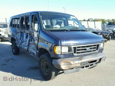 2006 Ford ECONOLINE, blue — VIN 1FBSS31L36HA50340, Copart