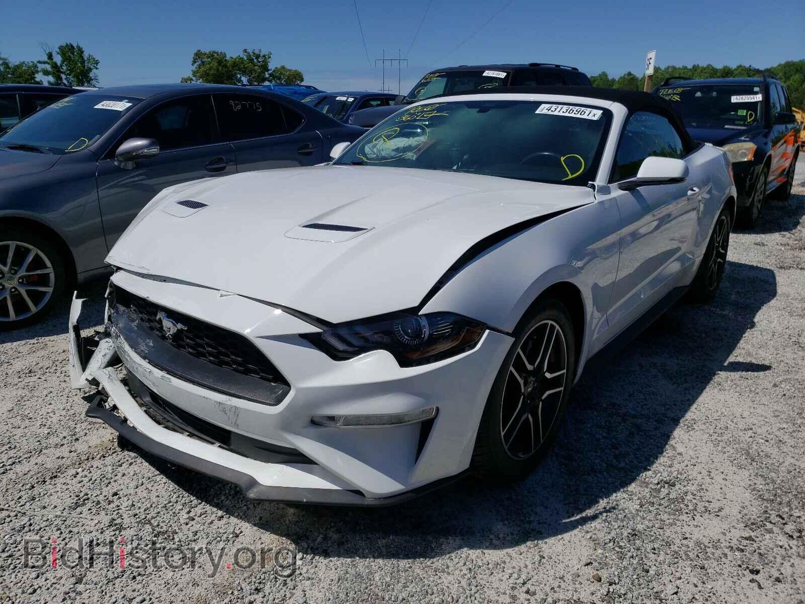 2018 FORD MUSTANG - VIN: 1FATP8UH5J5124461 - Фото 2
