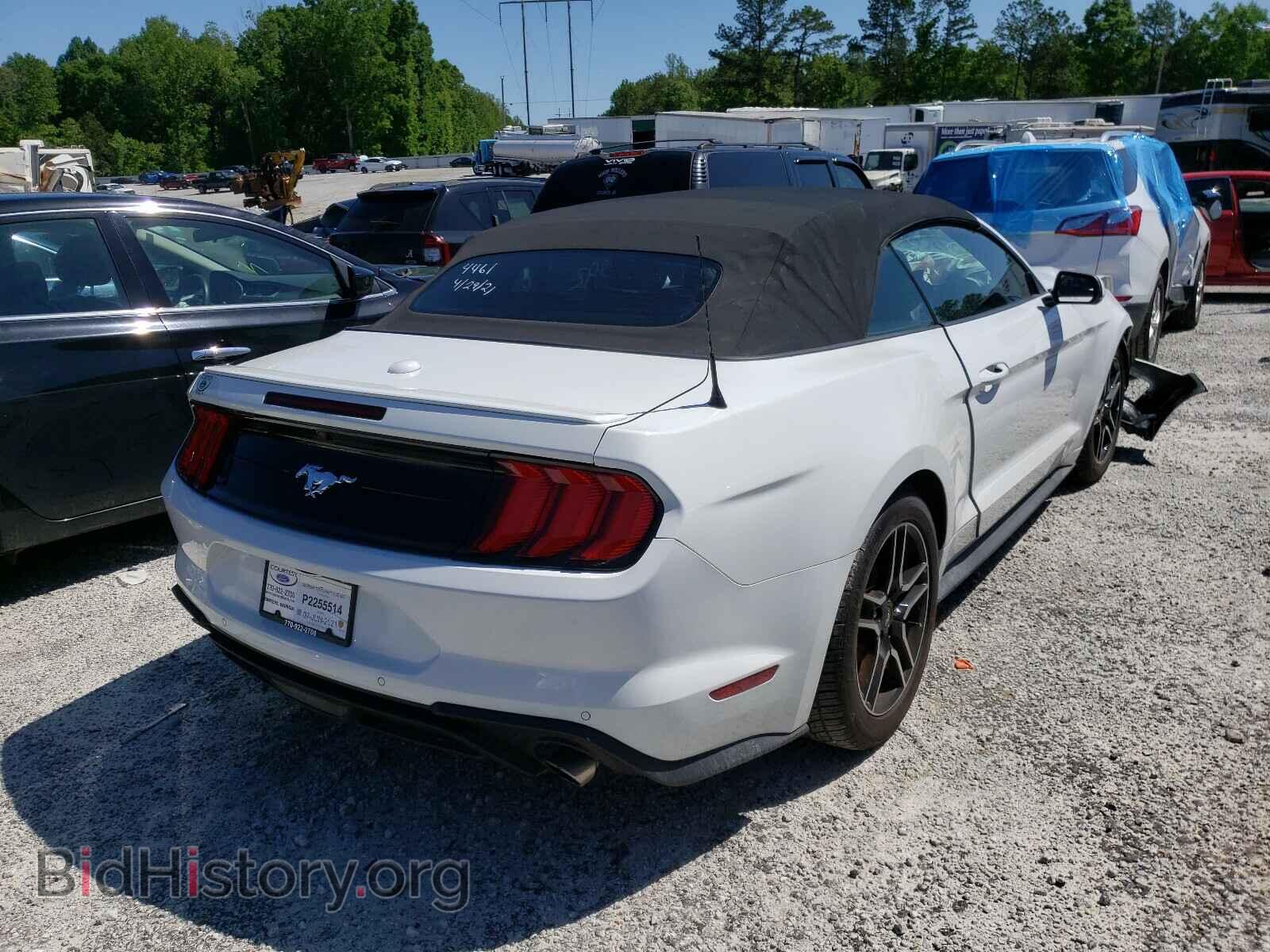 2018 FORD MUSTANG - VIN: 1FATP8UH5J5124461 - Фото 4
