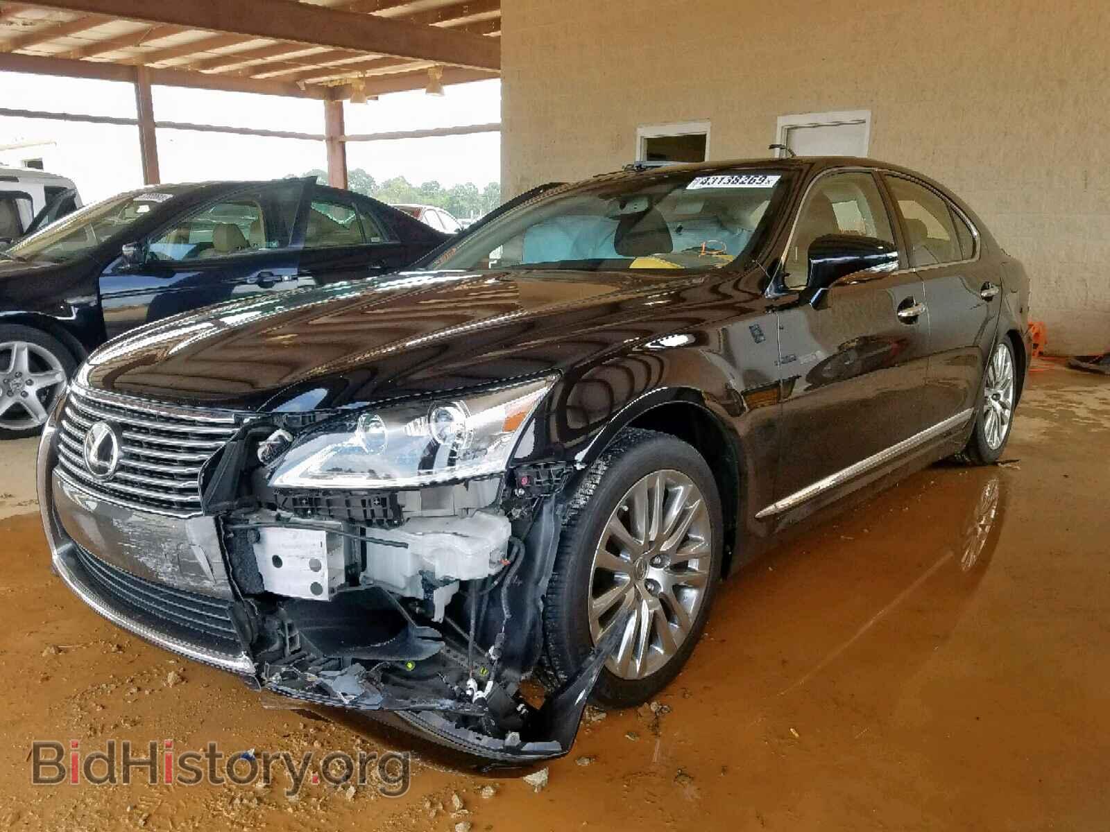 2014 LEXUS LS460 - VIN: JTHBL5EF8E5129607 - Фото 2