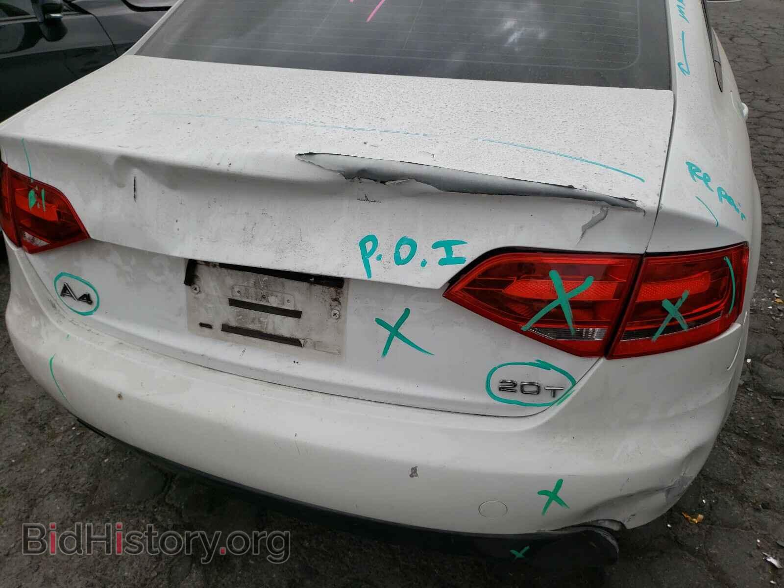 2011 AUDI A4 - VIN: WAUAFAFL1BN055747 - Фото 9