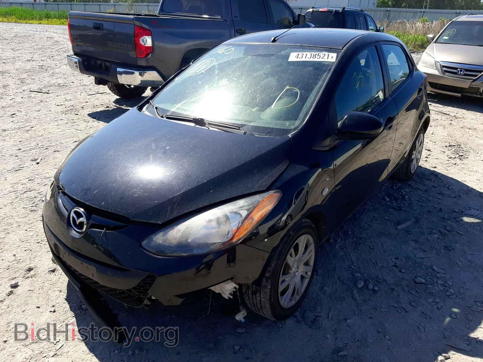 2013 MAZDA 2 - VIN: JM1DE1KY9D0159536 - Фото 2