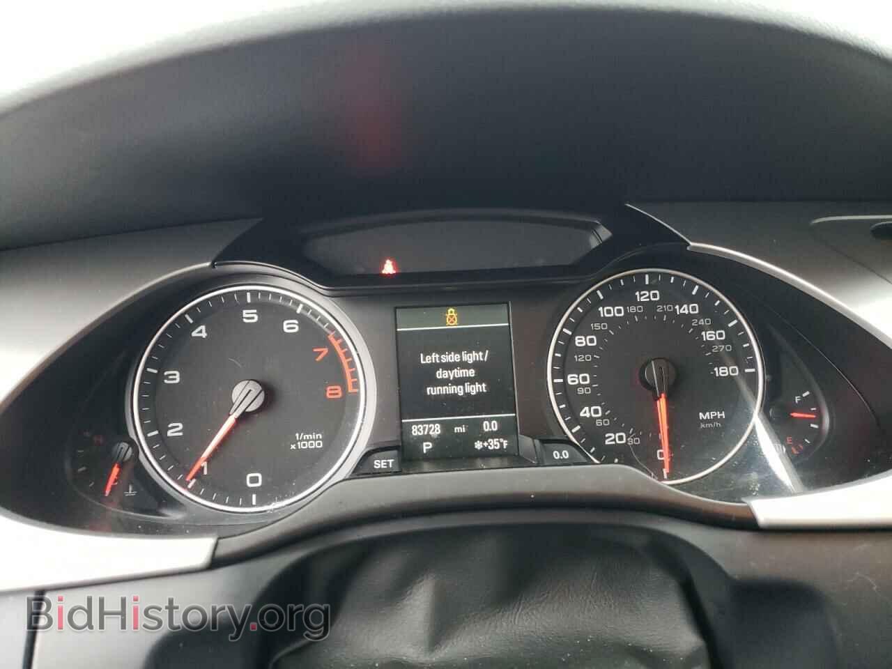 2012 AUDI A4 - VIN: WAUKFAFL1CA044342 - Фото 9