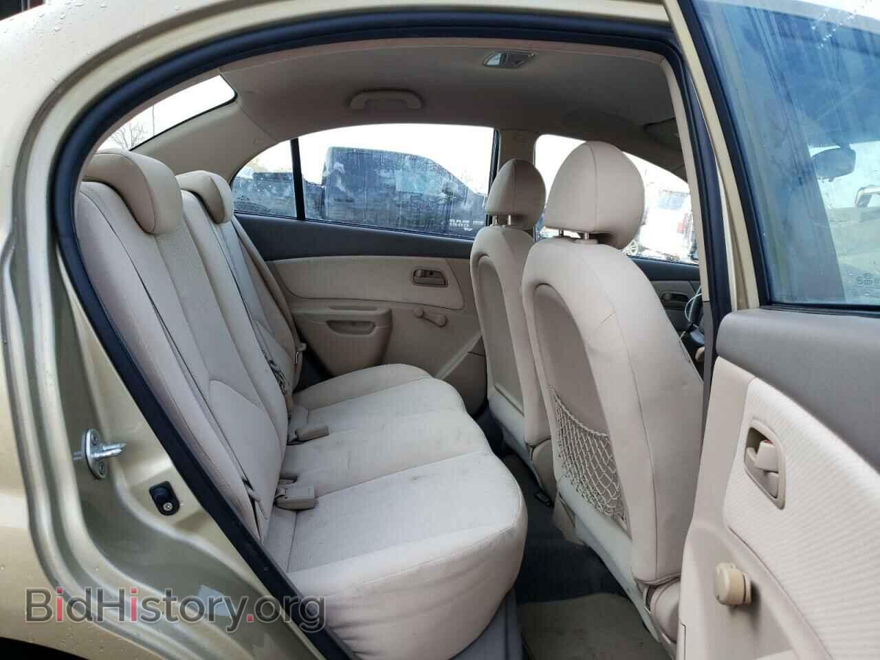 2009 KIA RIO - VIN: KNADE223796510388 - Фото 6