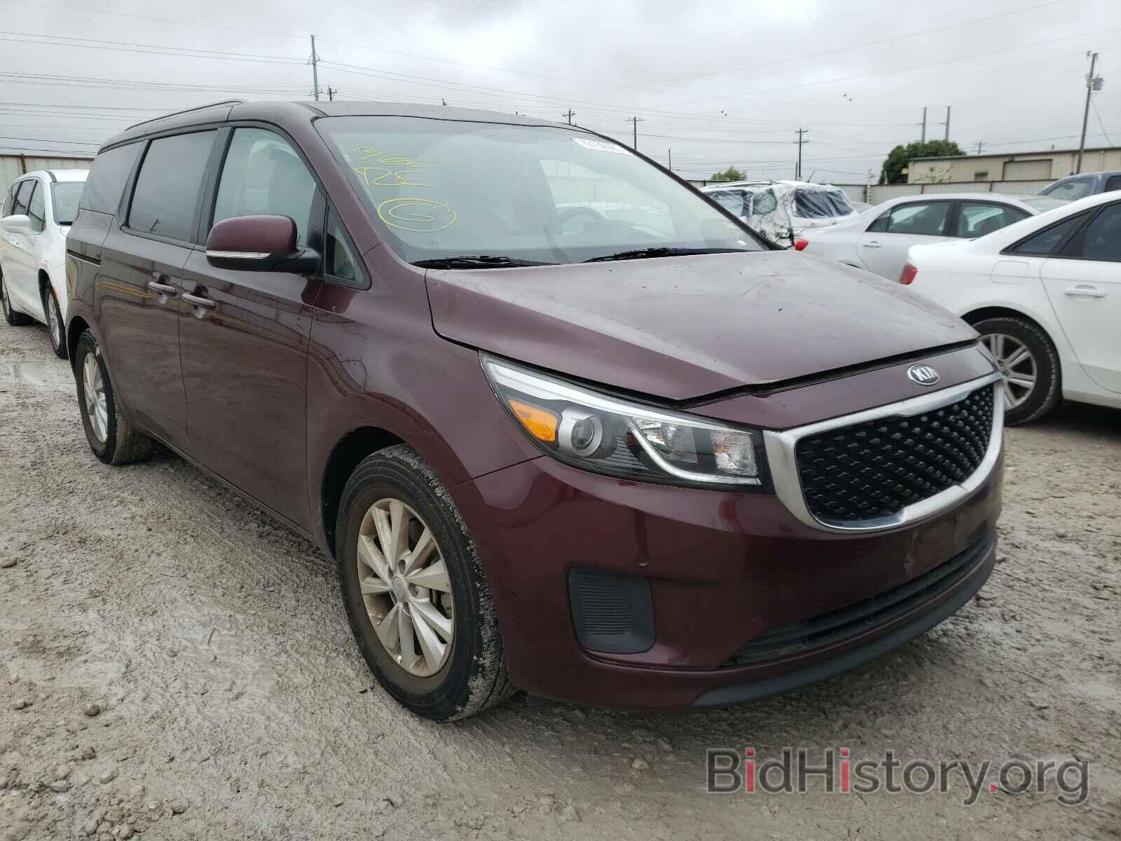 Photo KNDMB5C12H6300869 - KIA SEDONA 2017