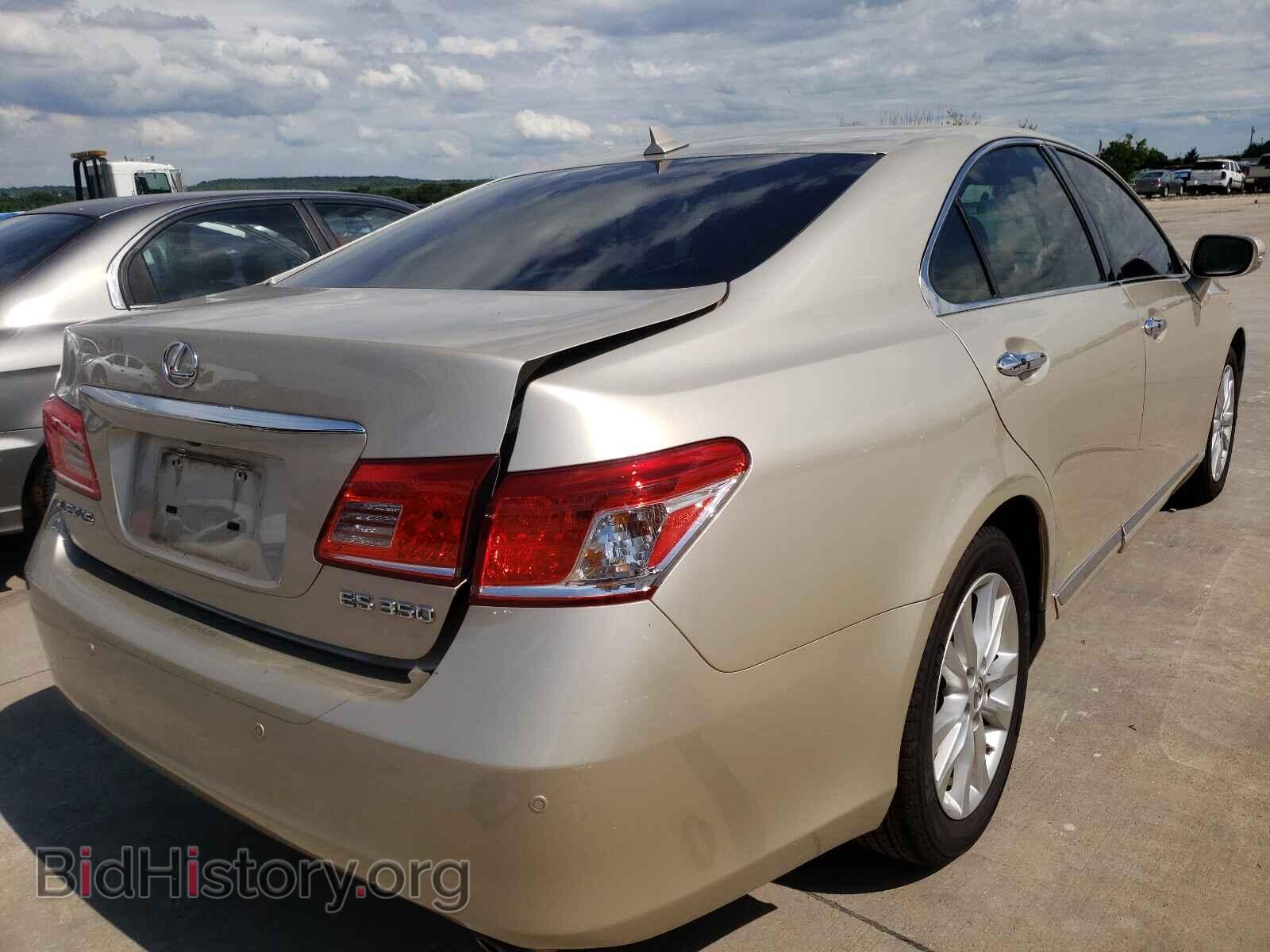 2010 LEXUS ES350 - VIN: JTHBK1EG4A2412876 - Фото 4