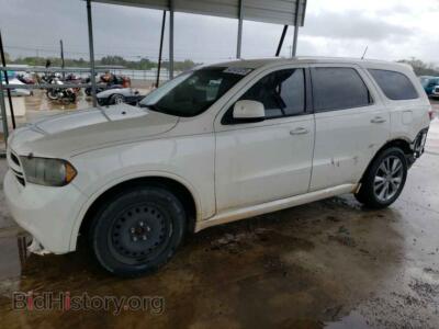 2012 Dodge DURANGO Durango R/, white — VIN 1C4SDJCT4CC112649, Copart