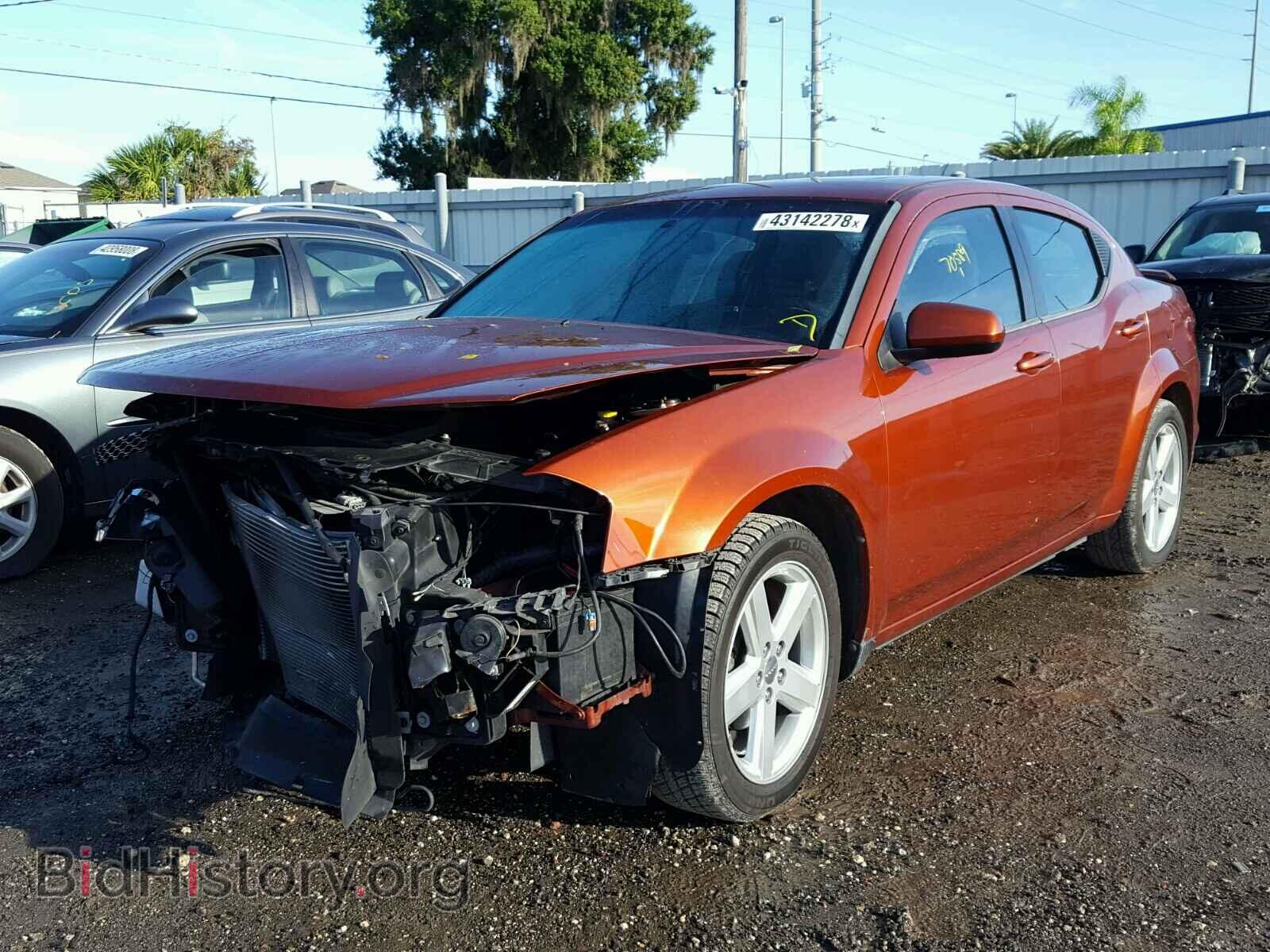 2012 DODGE AVENGER - VIN: 1C3CDZCBXCN213939 - Фото 2