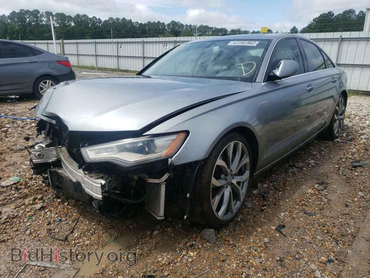 2014 AUDI A6 - VIN: WAUFGAFC1EN058512 - Фото 2