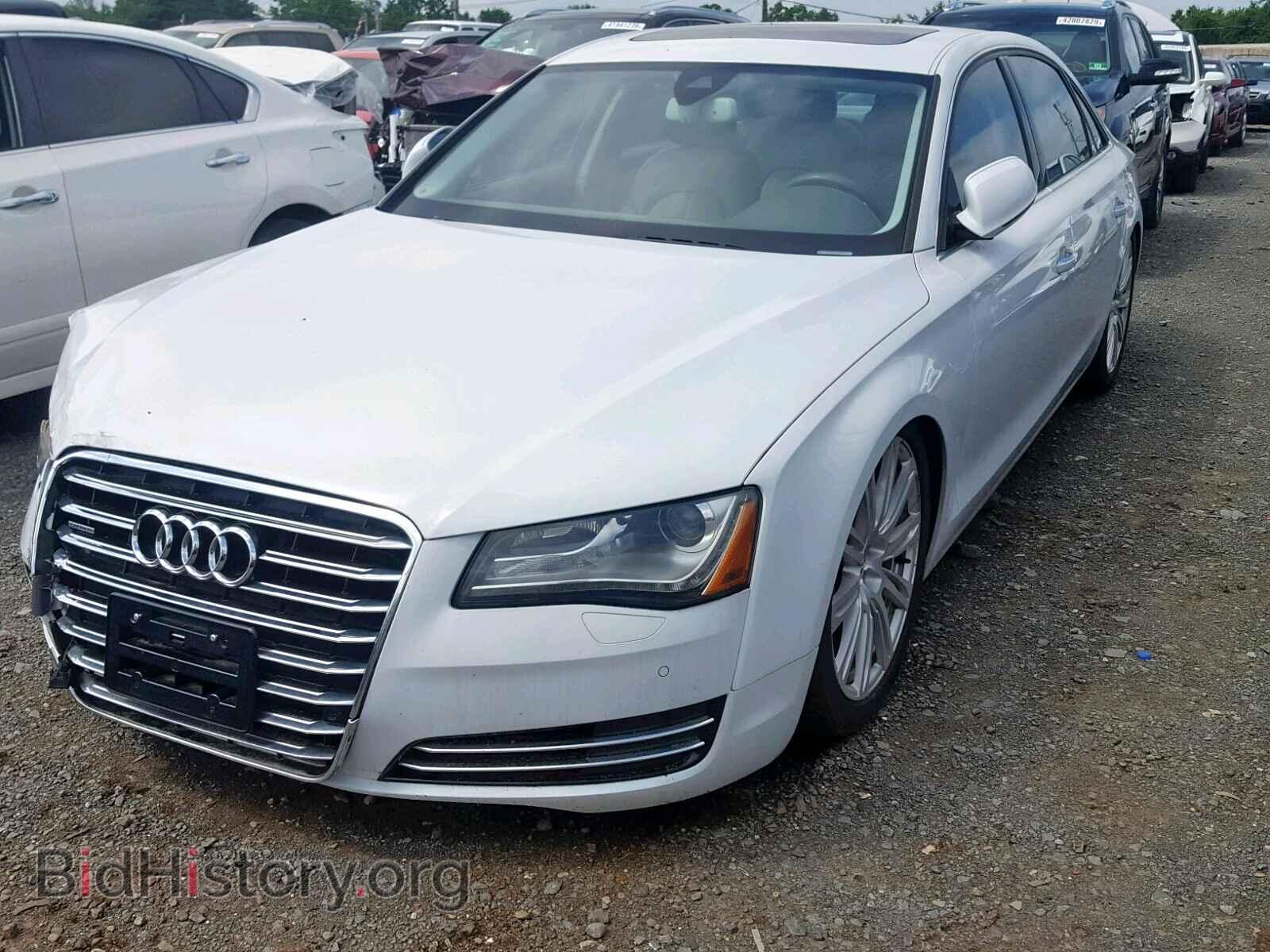 2013 AUDI A8 - VIN: WAURGAFD0DN007958 - Фото 2