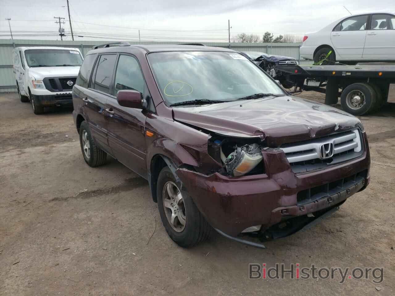 Photo 5FNYF28767B013023 - HONDA PILOT 2007