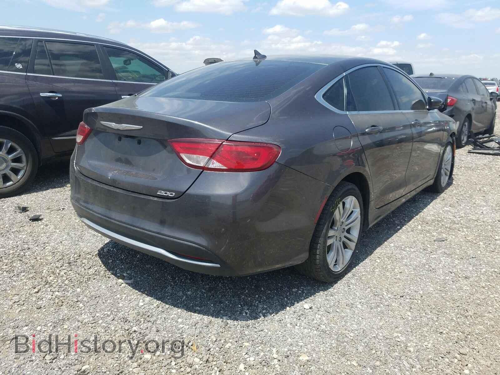2015 CHRYSLER 200 - VIN: 1C3CCCABXFN729256 - Фото 4